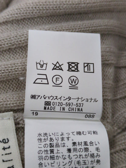 ニットワンピでも着られる!4WAYカーディガン