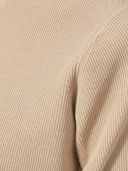 ウォッシャブルクルーネックニットT