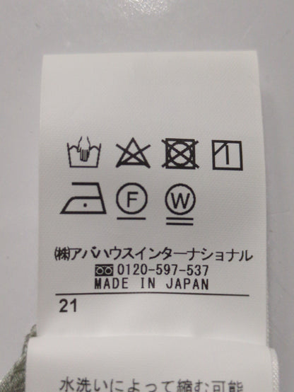 サテンセミフレアーパンツ