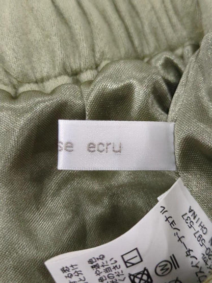 ※ecru フェイクスエードタイトスカート