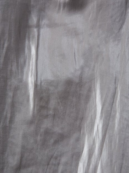 【セットアップ対応】グロッシーサテンノースリーブブラウス