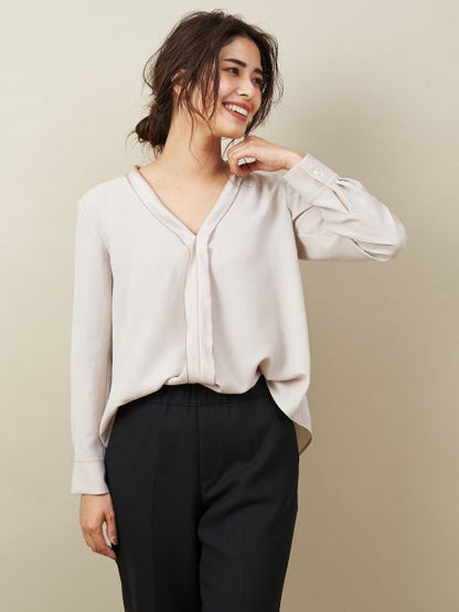 ラインカラーブラウス