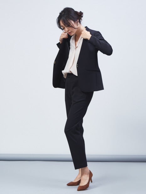 ラインカラーブラウス