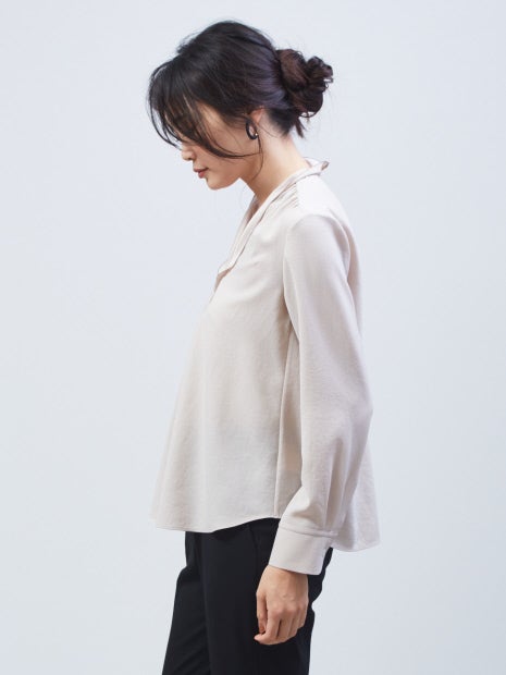 ラインカラーブラウス