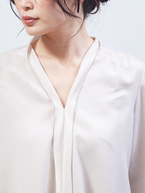 ラインカラーブラウス