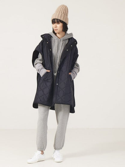 【COCUCA】3WAYキルティングコート