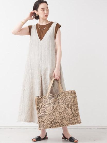 フレンチリネンコンビネゾン