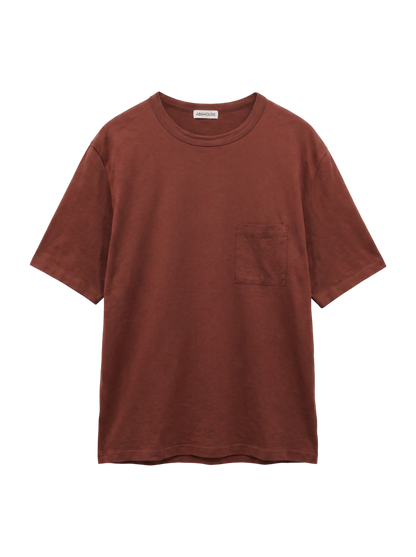 シルケット天竺 配色Tシャツ