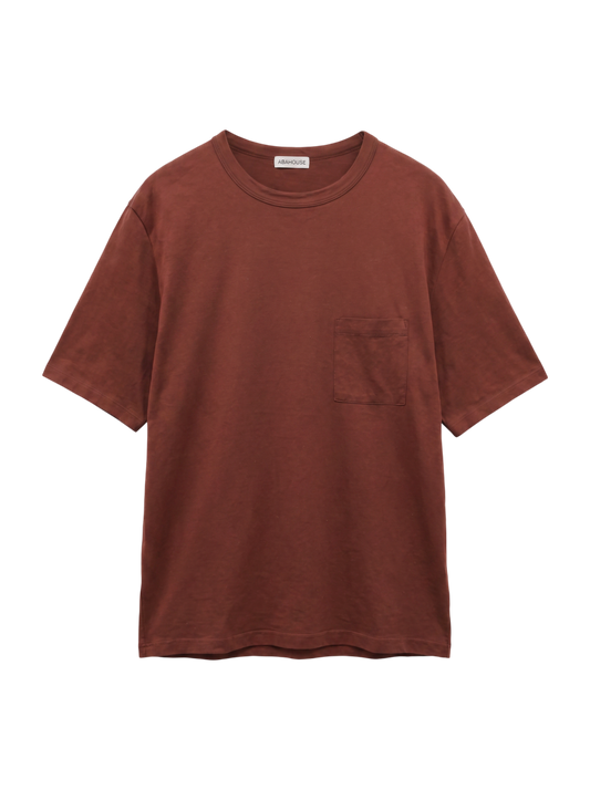 シルケット天竺 配色Tシャツ