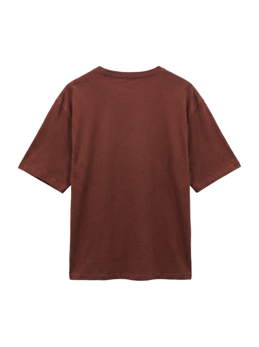 シルケット天竺 配色Tシャツ