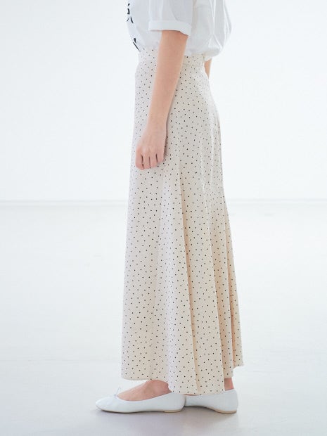 ドットロングスカート
