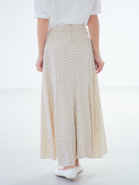 ドットロングスカート