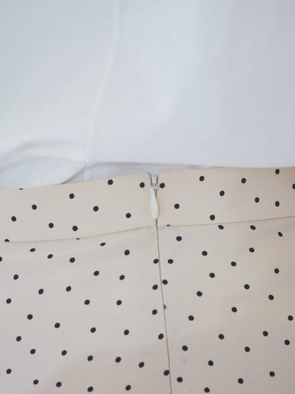 ドットロングスカート