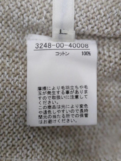 ギマコットンクルーネックニット
