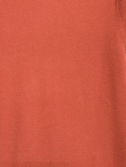 ウォッシャブルクルーネックニットT