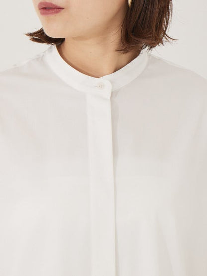 カフススリットシャツワンピース