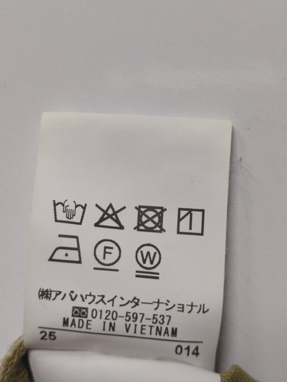 TCツイルWループタックワイドパンツ