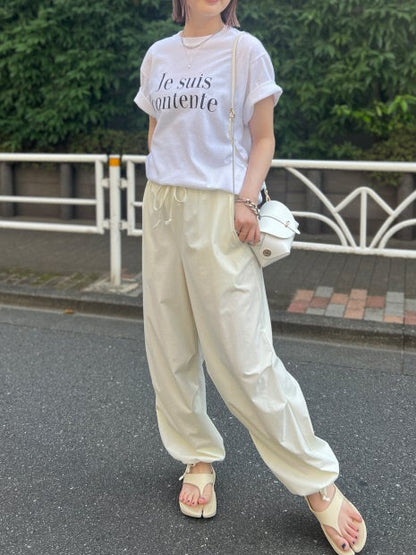 ストレッチライトクロスパラシュートパンツ