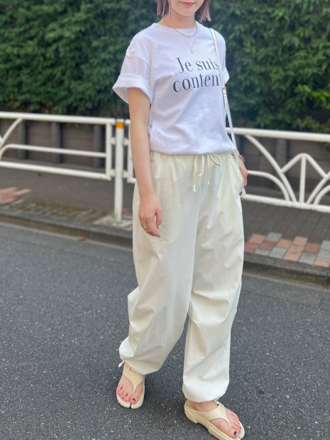 ストレッチライトクロスパラシュートパンツ