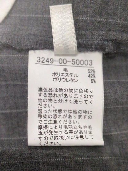 ウールトロ2タックストレートパンツ