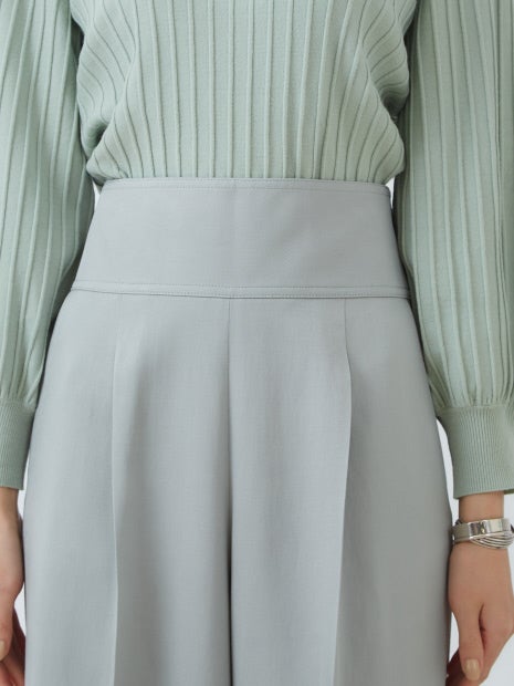 レーヨンハイウエストパンツ