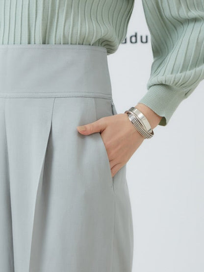 レーヨンハイウエストパンツ