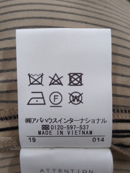 フロッキーストライプワンピース