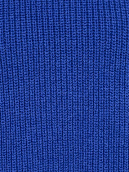 バックレースアップ畔編みベスト