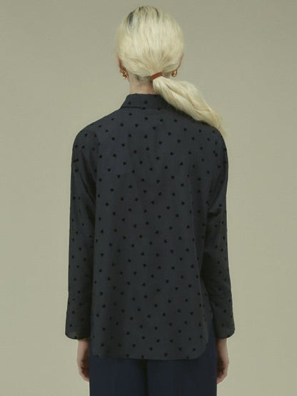 ハートフロッキーシャツ