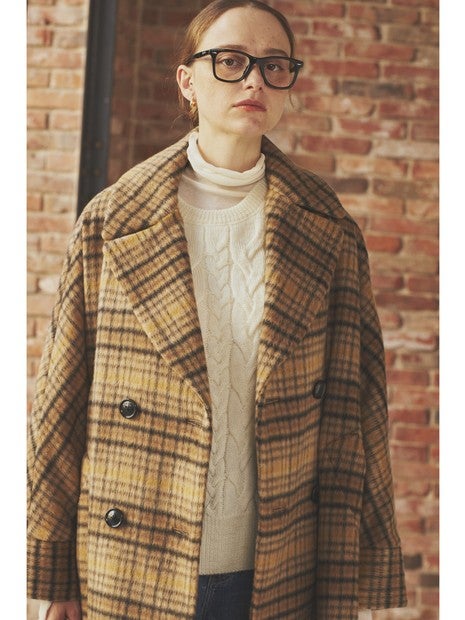 ケーブルニット2WAYベスト