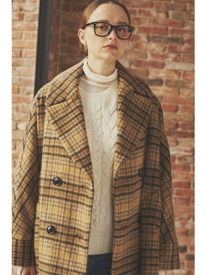 ケーブルニット2WAYベスト