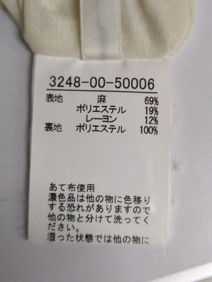 ラメリネンタックパンツ