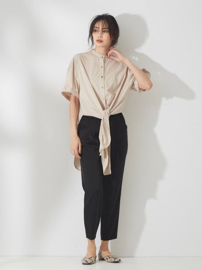 ロングスリットシャツカットソー