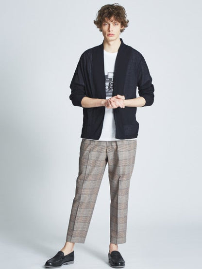 ブークレーグレンチェックリラックスパンツ
