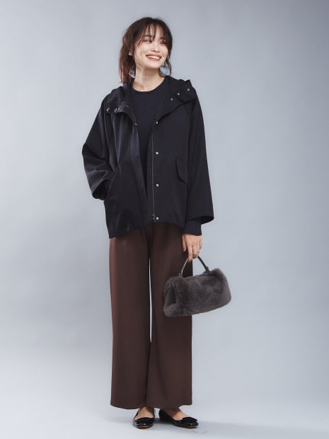 フーテッドブルゾン