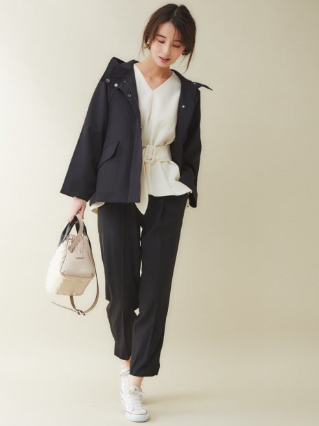 フーテッドブルゾン