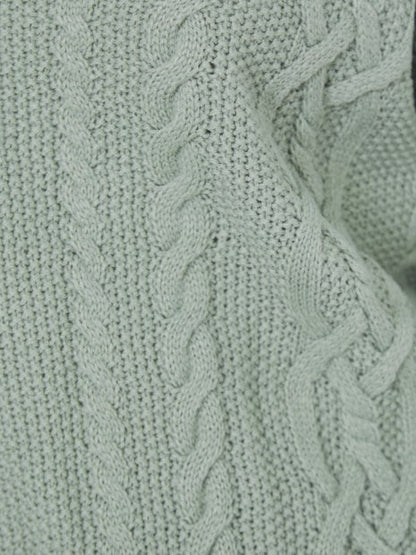 ecru ケーブルプルオーバー