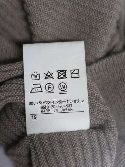 ガーターホールガーメントニット