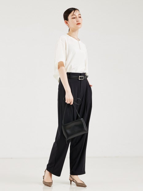 ストレッチデシンTブラウス