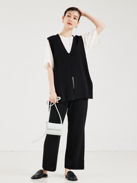 ストレッチデシンTブラウス