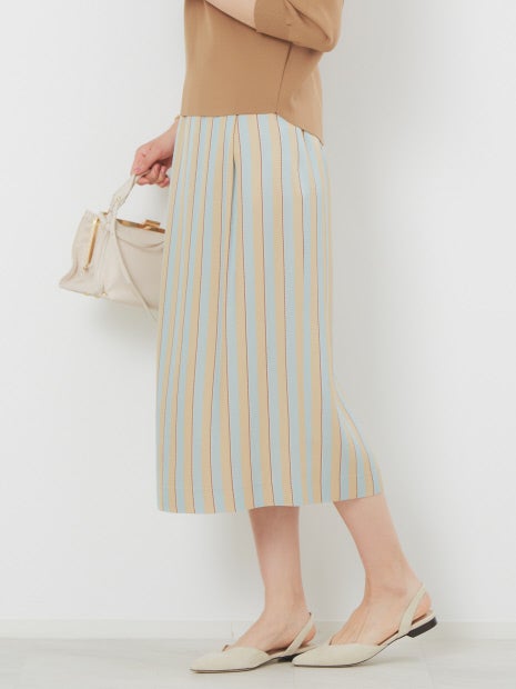 RIOPELEストライプタイトスカート