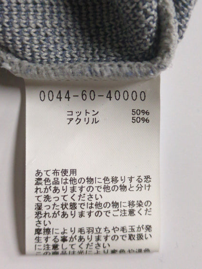 幾何学 リンクス クルーネック プルオーバー ニット