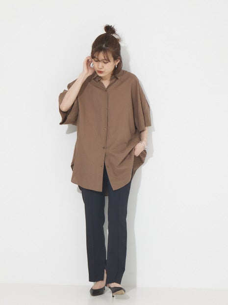 4WAYストレッチスリットパンツ