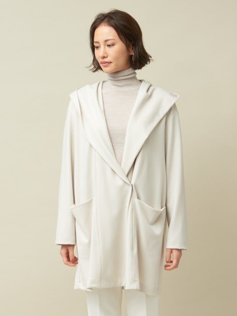 ミルド天竺ローブカーディガン