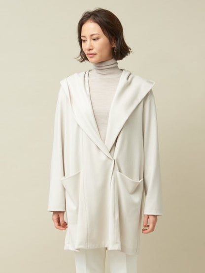 ミルド天竺ローブカーディガン