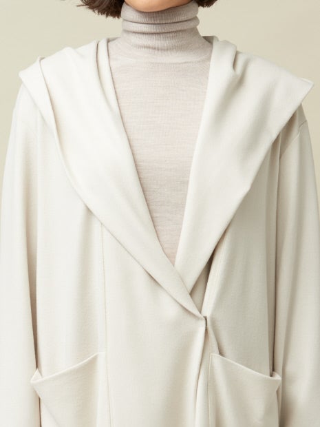 ミルド天竺ローブカーディガン