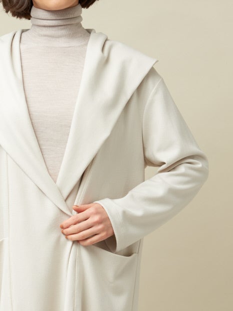 ミルド天竺ローブカーディガン