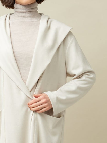 ミルド天竺ローブカーディガン