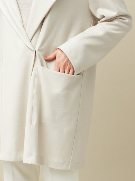 ミルド天竺ローブカーディガン