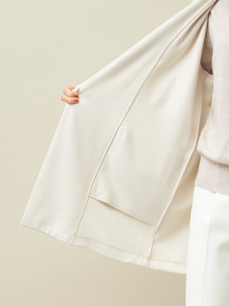 ミルド天竺ローブカーディガン